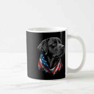 Taza De Café Ee.Uu. 4 De Julio El Negro Patriótico Americano La