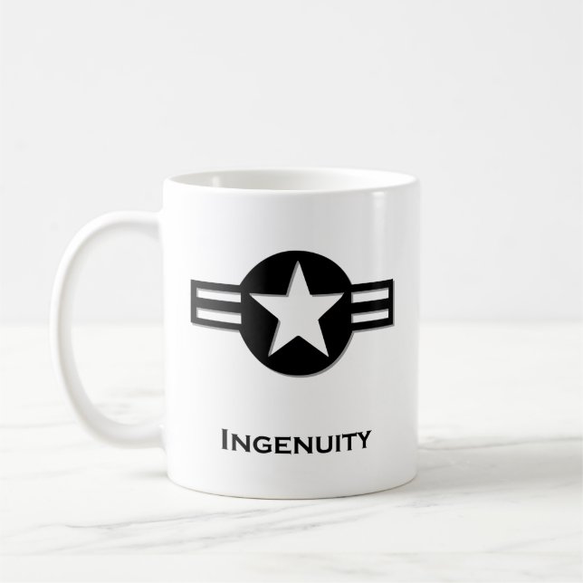 Taza De Café EE.UU. Ingenuity black (Izquierda)