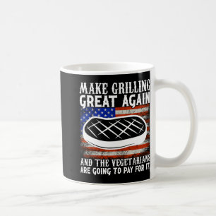 Taza De Café Ee. Uu. Trump Bbq Barbecue.