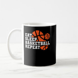 Taza De Café Eee Sleep Basketball Repetir jugador de baloncesto