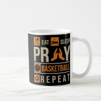 Eee Sleep Pray Basketball Repetir atleta católico