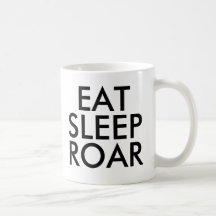 Eee Sleep Roar Dinosaur mug | Cute diciendo a los