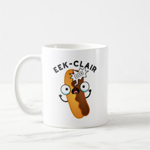 Taza De Café Eek-clair divertido chiste de éclair
