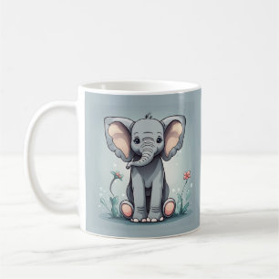 Taza De Café Eelefante de sentada suave