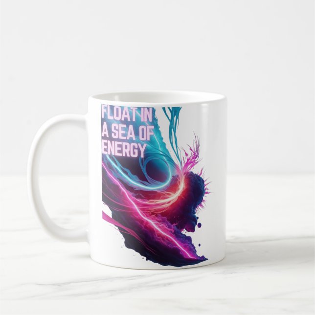 Taza De Café Eérea Eléctrica - Flota en un mar de energía (Izquierda)