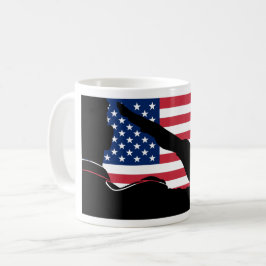 Taza De Café EEUU Saludo Mug