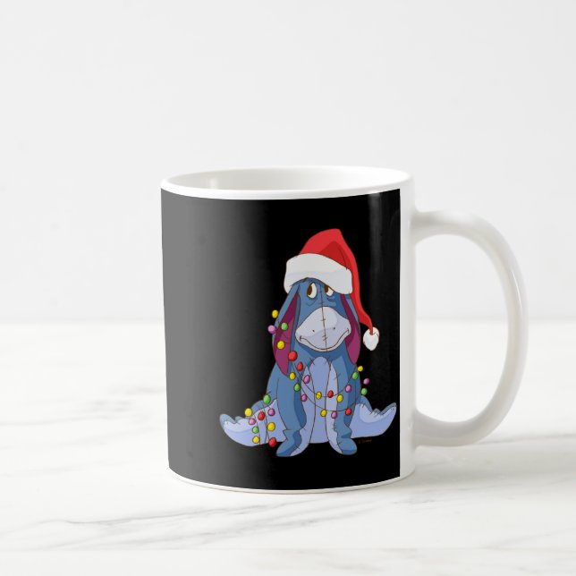 Taza De Café Eeyore Santa Claus  (Derecha)