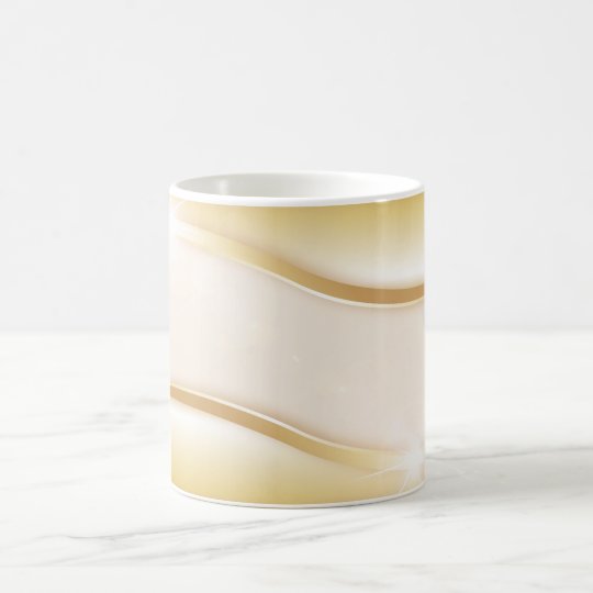 Taza De Café Efecto de lujo del oro