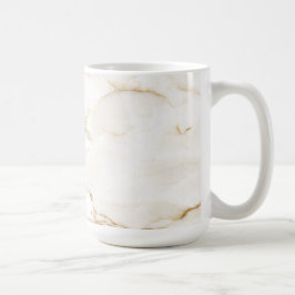 Taza De Café Efecto de mármol de oro moderno