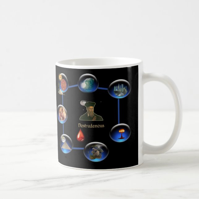 Taza De Café Efecto de Nostradamus (Derecha)