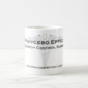 Taza De Café Efecto de Praycebo - tema del control de la