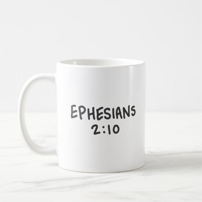 Taza De Café Efesios 2:10 (Izquierda)