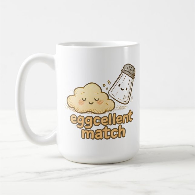 Taza De Café Eggcellent Match (Izquierda)