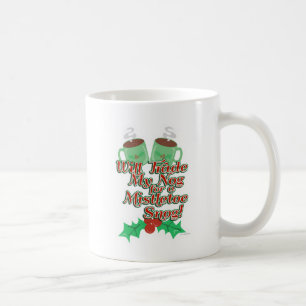 Taza De Café Eggnog Snog Cheeky Fun Holiday Slogan