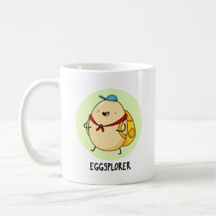 Taza De Café Eggsplorer Funny Egg Explorer Pun