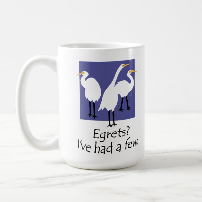 Taza De Café egret mug (Izquierda)
