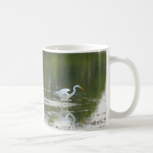 Taza De Café Egrets Pair Mug