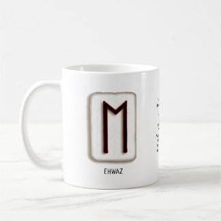 Taza De Café Ehwaz RuneStone Mug