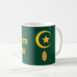 Taza De Café Eid al Fitr Mubarak Ramadan Kareem Estrella de la 