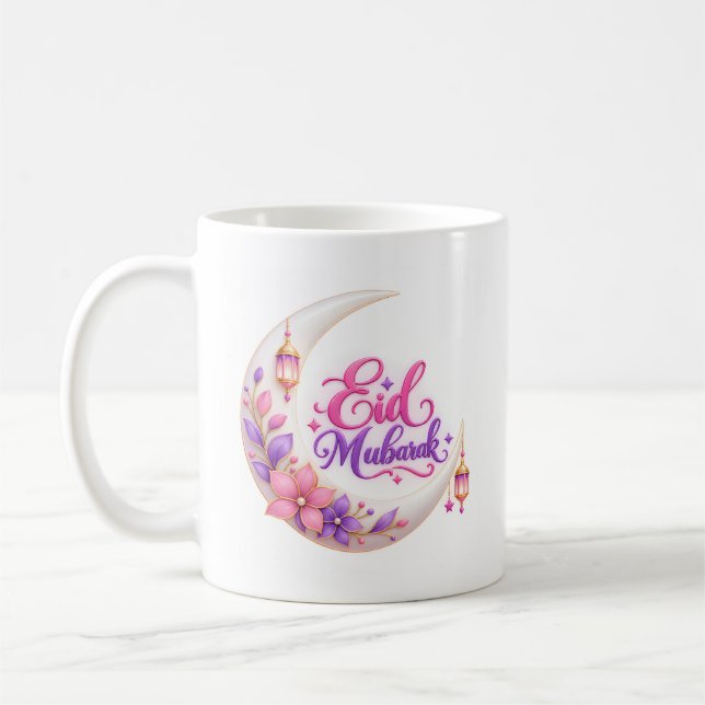 Taza De Café Eid Mubarak  (Izquierda)