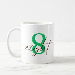 Taza De Café Eight Year with Personalization