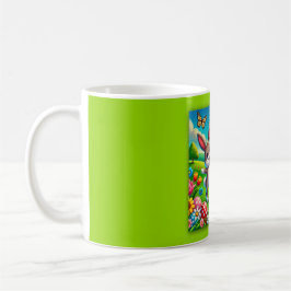 Taza De Café Ein glücklicher Hase und Igel
