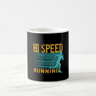 Taza De Café Ejecución - Alta velocidad de ejecución