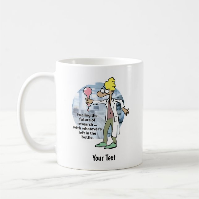Taza De Café Ejecución de Residuos de Vida Laboral (Izquierda)