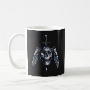 Taza De Café Ejecución Divina - Diseño Gótico de Calzado