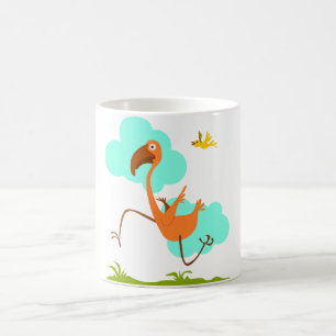 Taza De Café Ejecutar Birdie Run Ceramic Mug