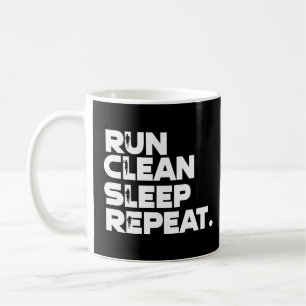 Taza De Café Ejecutar limpieza del sueño repetir el blogueo div