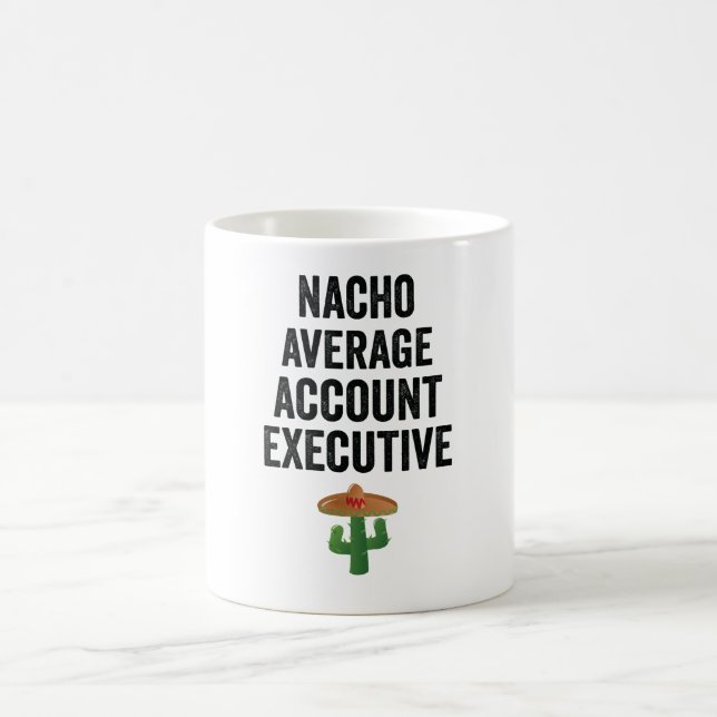 Taza De Café Ejecutivo de cuentas promedio de Nacho (Centro)