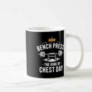 Taza De Café Ejercicio De Prensa De Bench Bodybuilding Fitness 