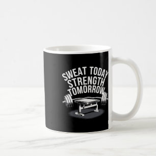 Taza De Café Ejercicio De Prensa De Bench Bodybuilding Fitness 