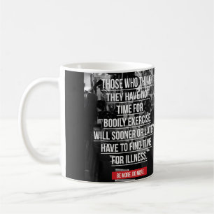 Taza De Café Ejercicio - Motivación de entrenamiento