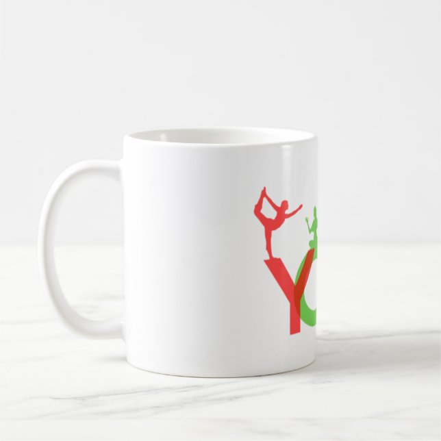Taza De Café ejercicio, mujeres, salud (Izquierda)