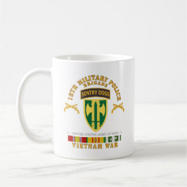 Taza De Café Ejército - 18ª Brigada del MP - Pestaña de perros