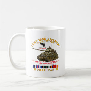 Taza De Café Ejército - Batallón de tanques 761 - Panter negr