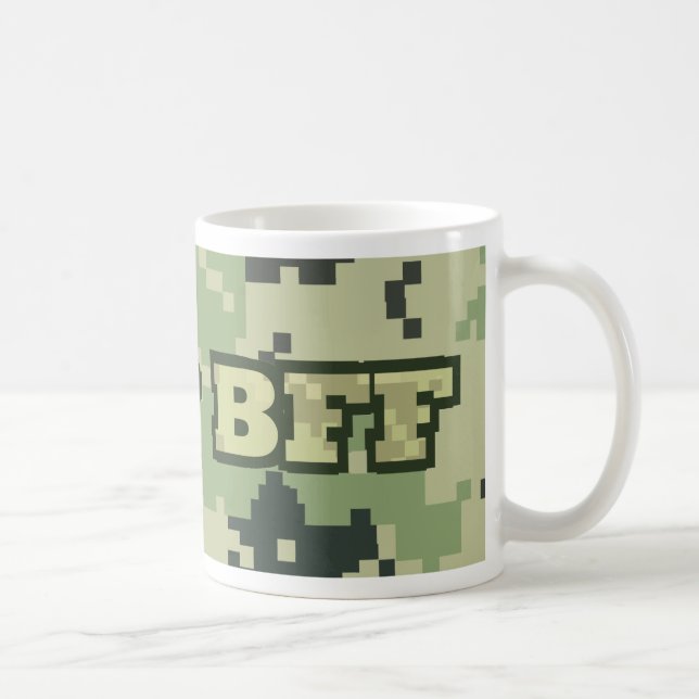 Taza De Café Ejército BFF (Derecha)