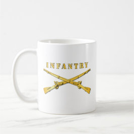 Taza De Café Ejército - Br de Infantería - Rifles Cruzados