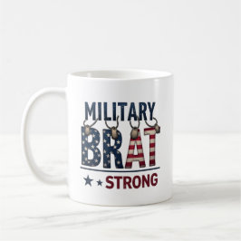 Taza De Café Ejército Brat Strong