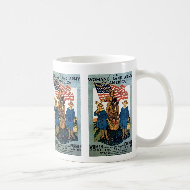 Taza De Café Ejército de la Tierra de Mujeres (Derecha)