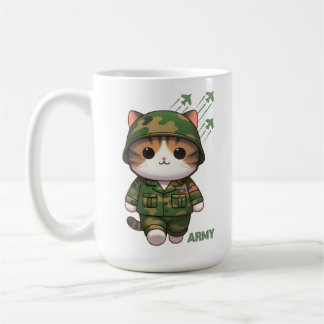 Taza De Café Ejército del gato