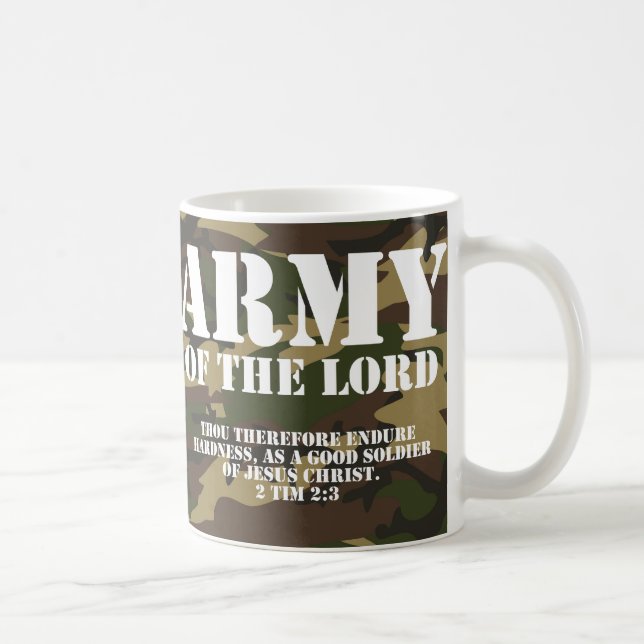 Taza De Café Ejército del Señor (Derecha)