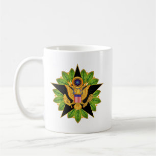 Taza De Café Ejército - Ejército - Ejército - Insignia dos T