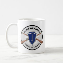Taza De Café Ejército - Fort Benning, GA - Hogar de Infantería