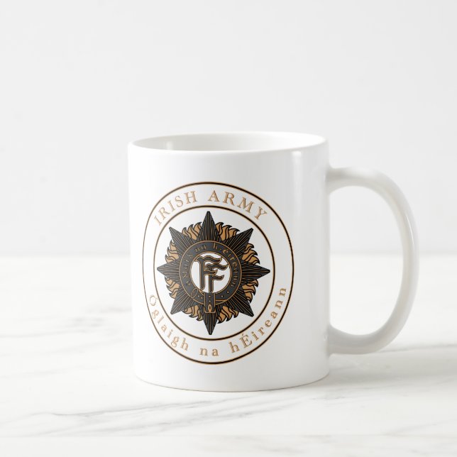 Taza De Café Ejército irlandés (Derecha)