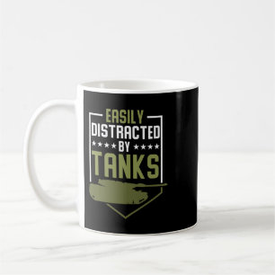 Taza De Café Ejército Militar del tanque de choque del tanque