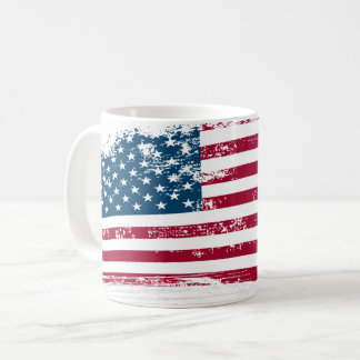 Taza De Café Ejército Patriótico Militar de Bandera de Estados 