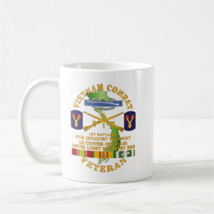 Taza De Café Ejército - Veterano de combate de Vietnam con pri